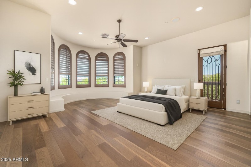 Virtually Staged - Bedroom