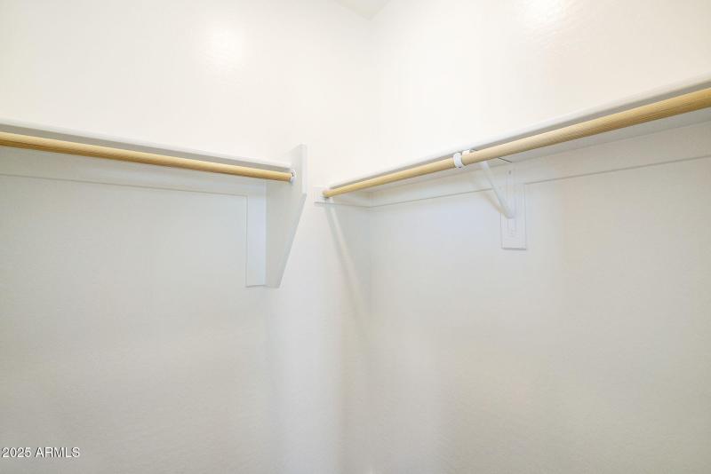 FRONT BEDROOM WALK IN CLOSET