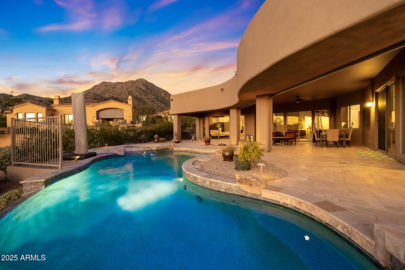 Backyard Mountain Views!