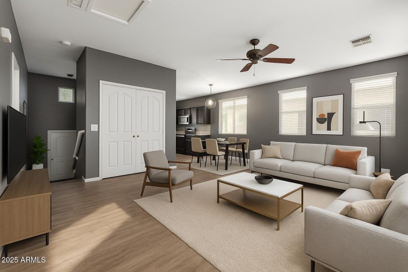 Virtual stage - Great room- dining