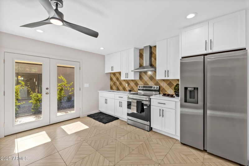 Full Kitchen in the Casita