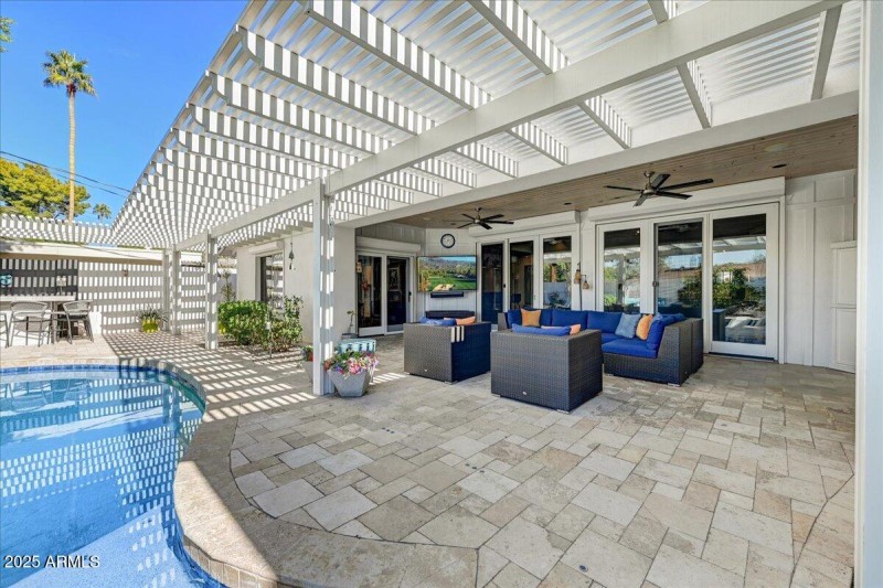Large Covered Patio