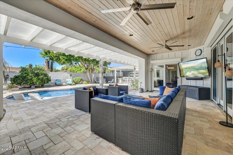 Large Covered Patio