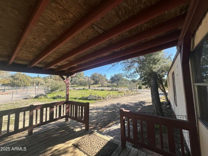 Front yard from deck