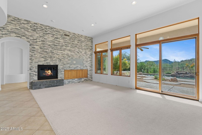 Living Room w/ Fireplace