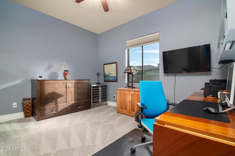 One of four bedrooms