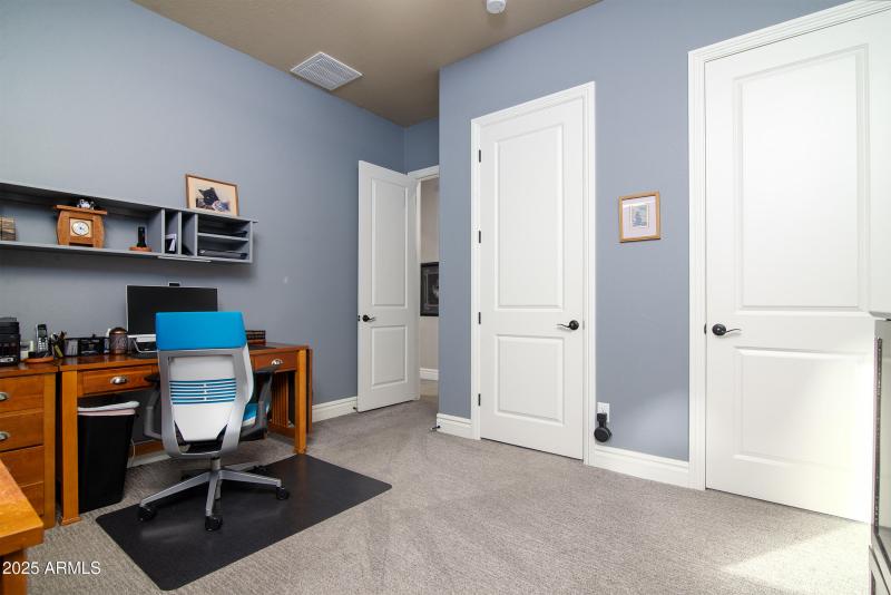 One of four bedrooms