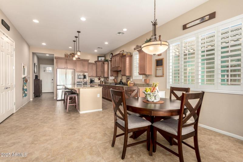 Dining Area and Kitchen