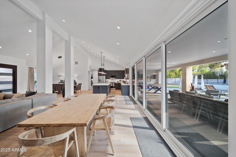 20' custom slider into yard