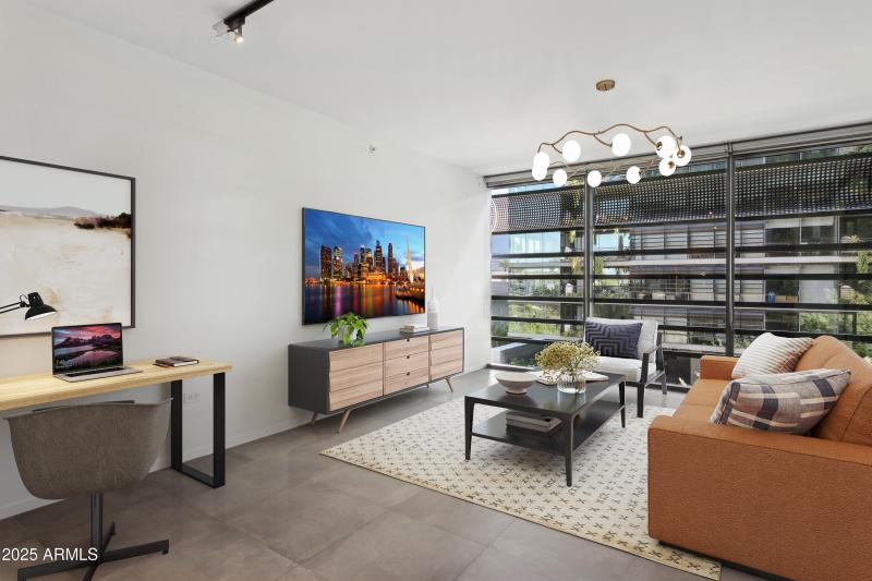 Living Area - Virtually Staged