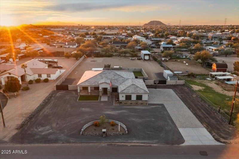 01-Aerial Front of Home