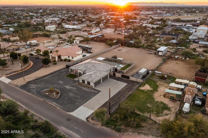 03-Aerial Front of Home