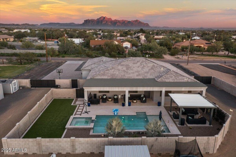 72-Aerial Back of Home