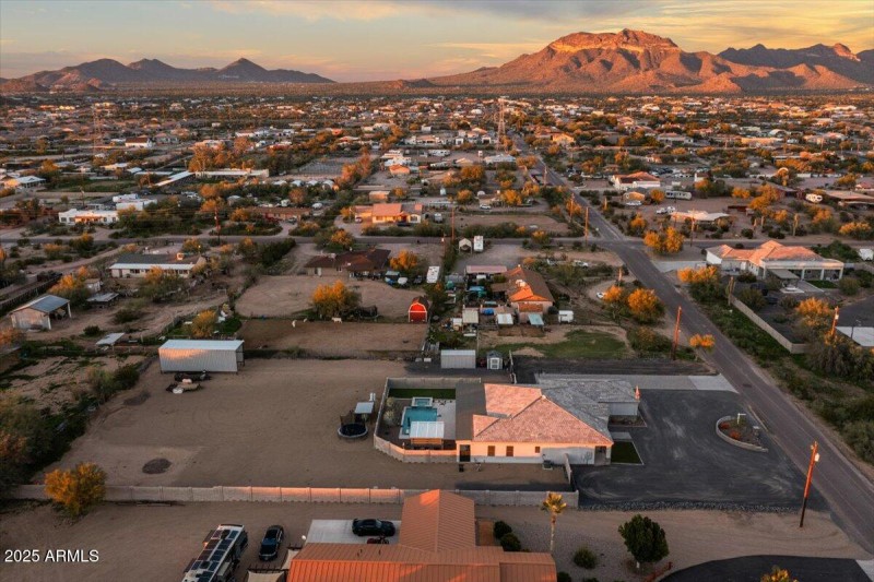 73-Aerial Back of Home