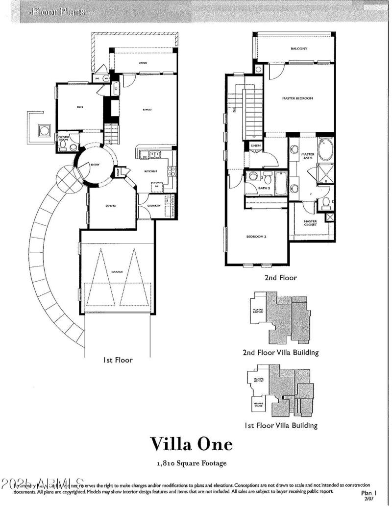 Cachet Villa One Floor Plan