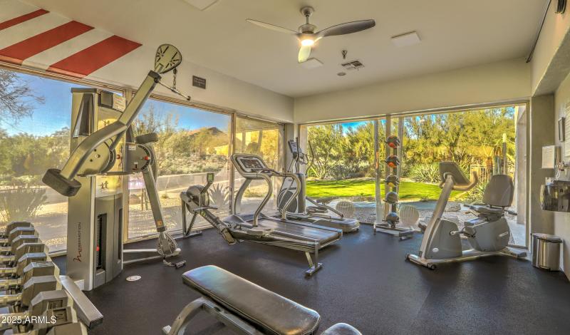 Castle Chase Workout Room