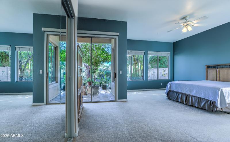 Primary with Two Closets