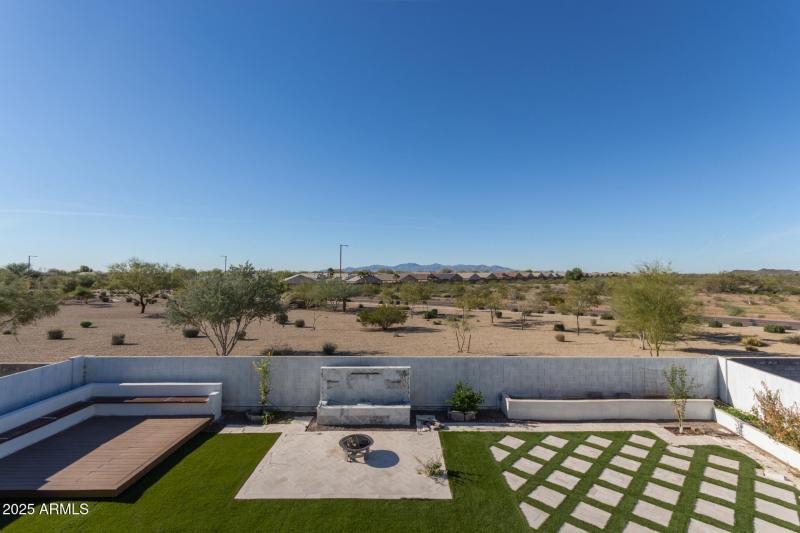 Mountain view from Master bedroom