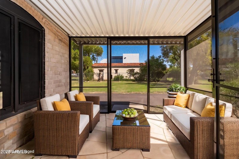 Reimagined enclosed patio