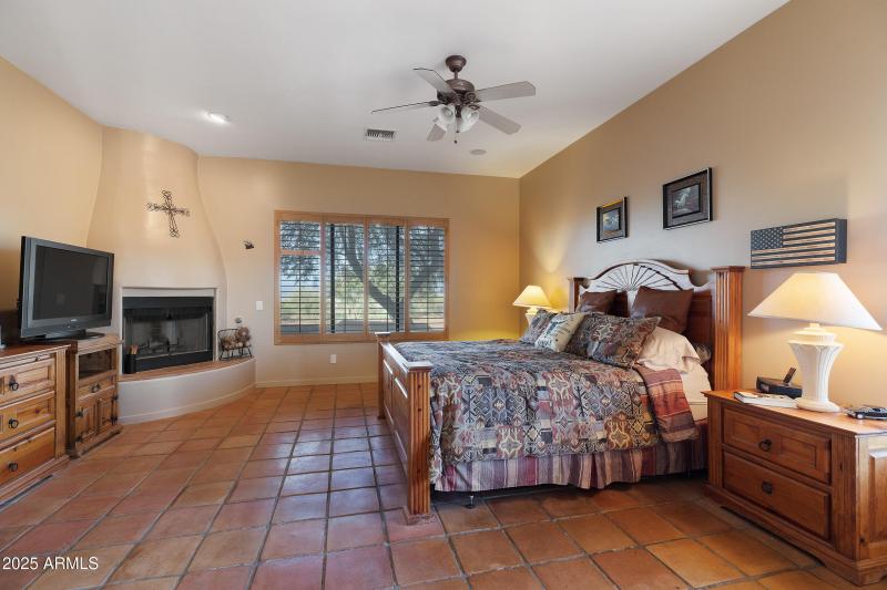 Primary Bedroom with Fireplace