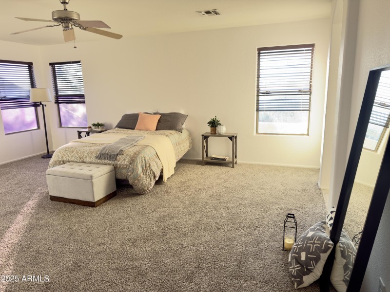 master bedroom. upstairs.