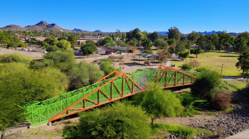 Grashoper Bridge at Moon Valley Park