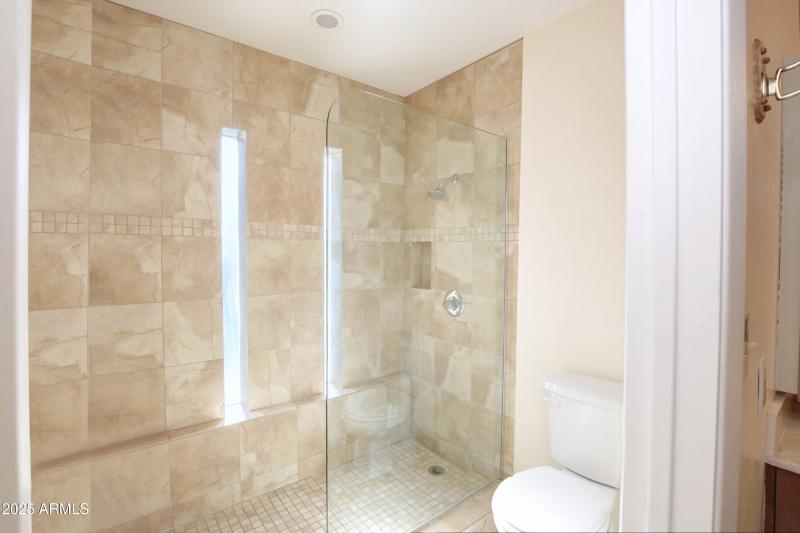 Bedroom 1 - Shower & Toilet