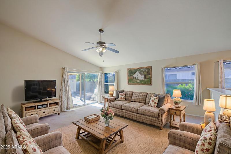 Living Room Virtually Staged