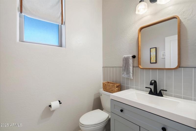 Half-bath downstairs