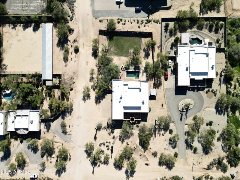 Birdseye View of Property