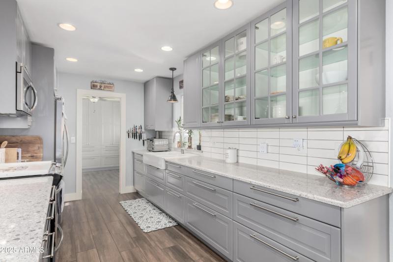 Chefs kitchen, Quartz counrts