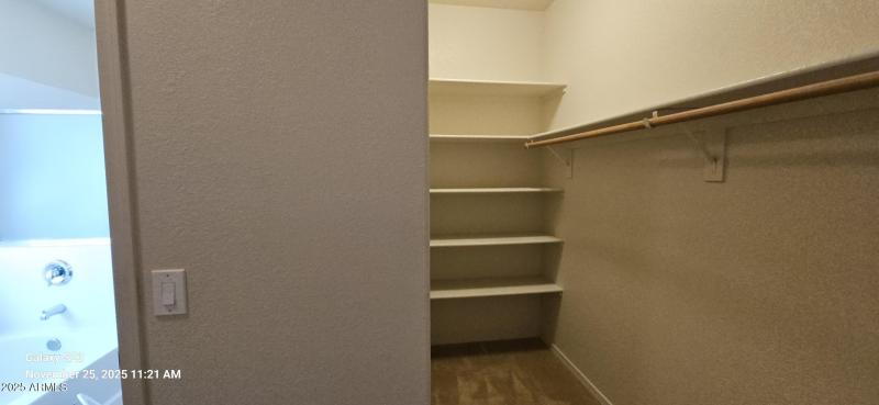 Primary Walk-In Closet