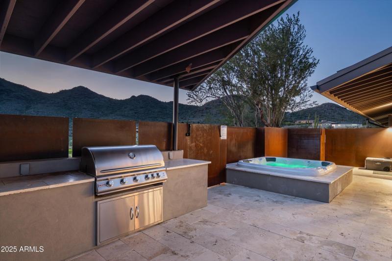 Built-in BBQ Area