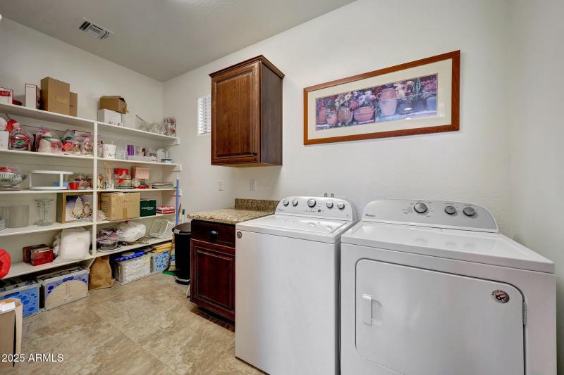 Guest house laundry room