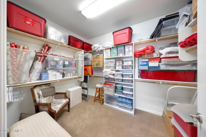 Guest house bedroom closet