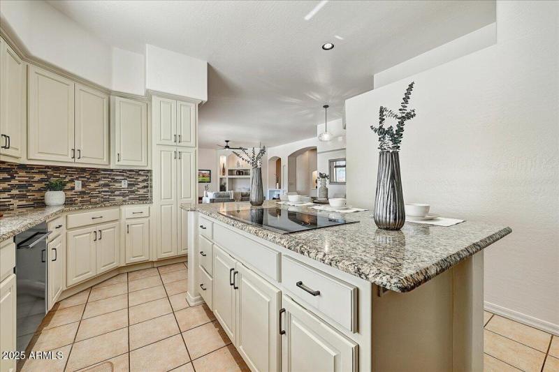 Kitchen with Granite Counters