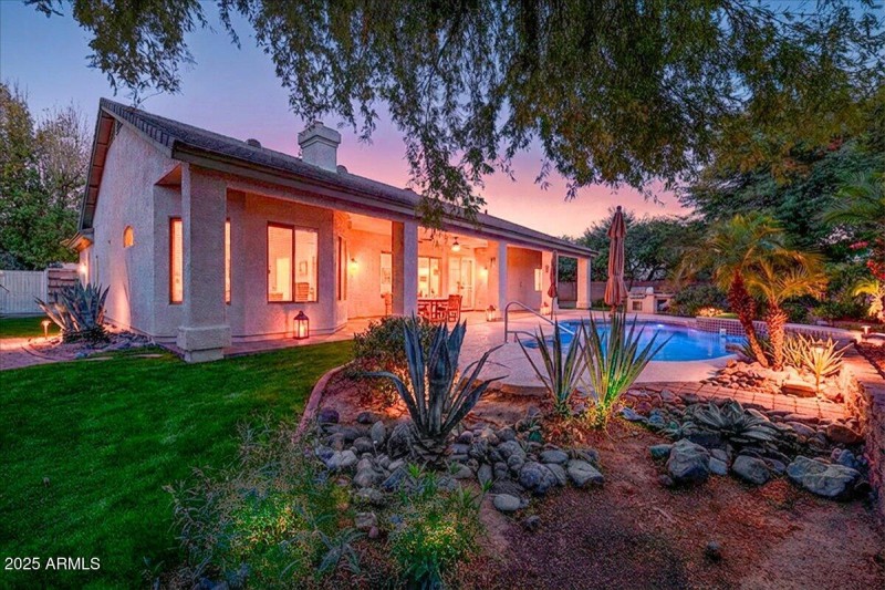 Back Of Home Twilight