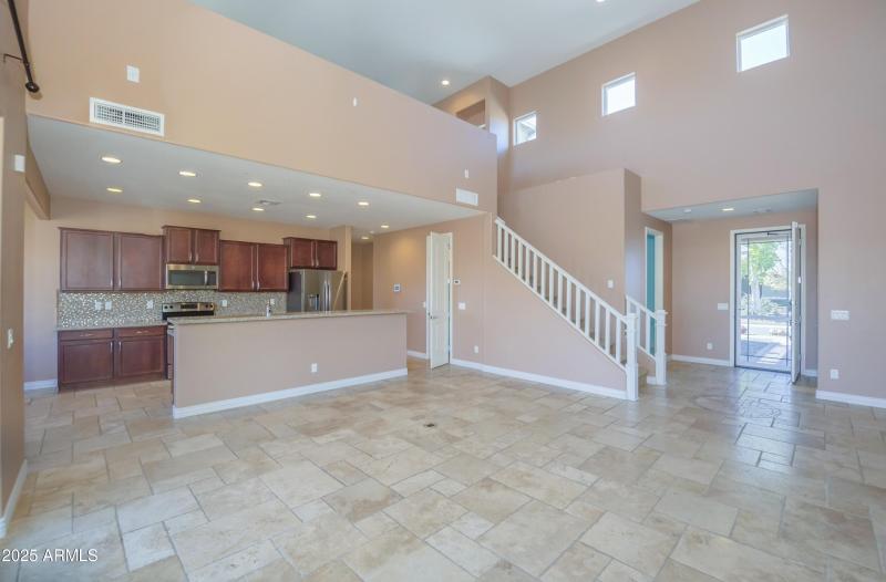 Living Room & Kitchen