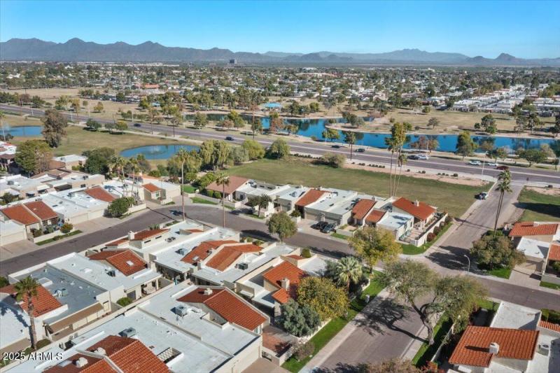 Aerial of Neighborhood
