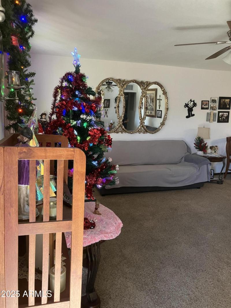 Living Room view from Front Door