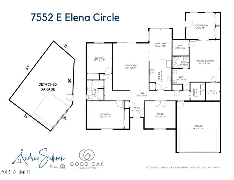 floor plan-2d-Elena w detached garage