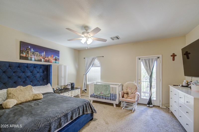 MASTER BEDROOM-Balcony Door