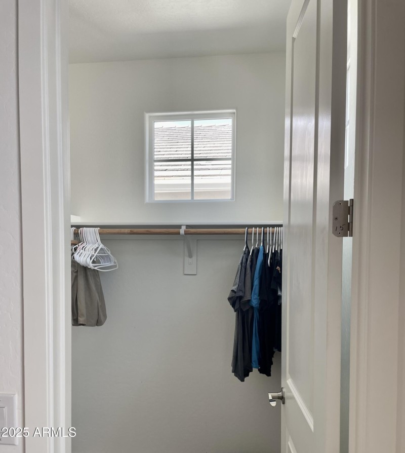 Bedroom 4 closet & window