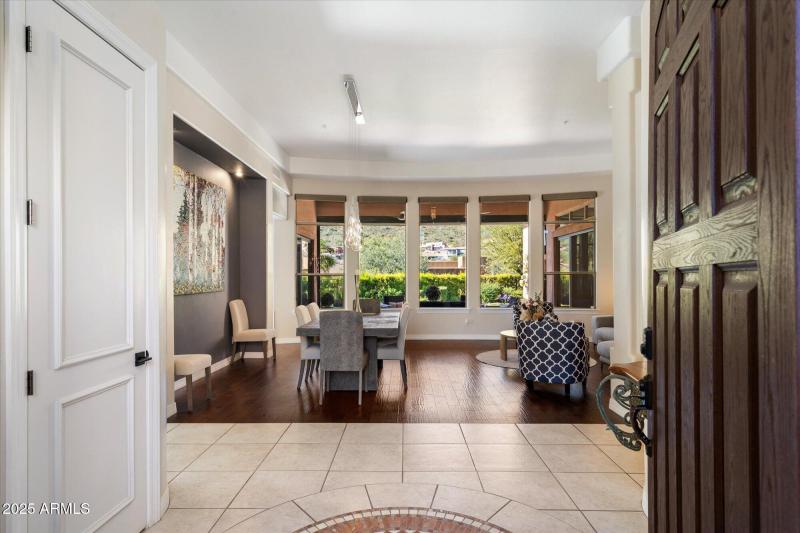 Stunning Foyer & Open Living View