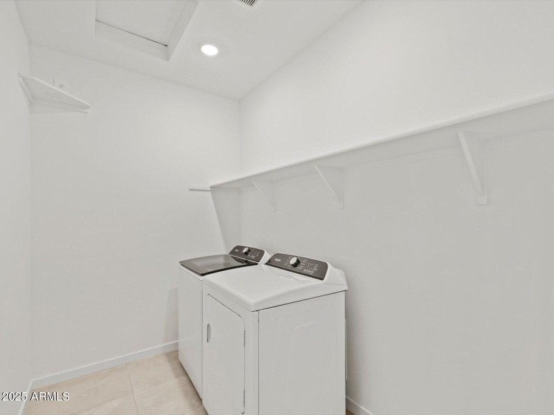 Included Washer & Dryer