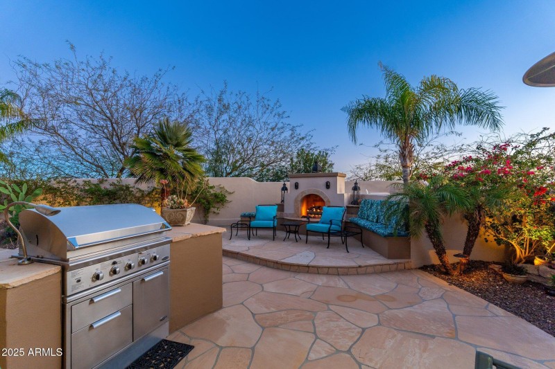 Built-In-BBQ at Twilight