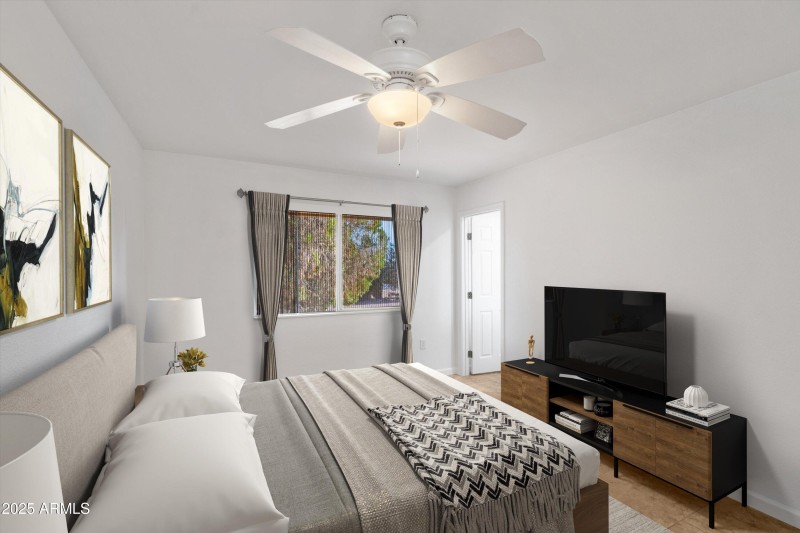 18-Primary Bedroom Virtually Staged