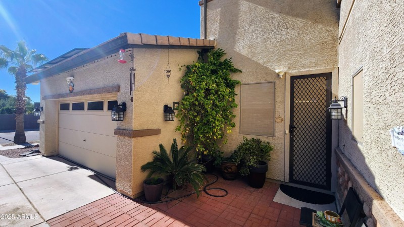 view of the courtyard enterance