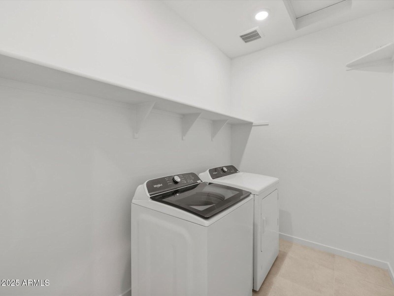 Included Washer & Dryer