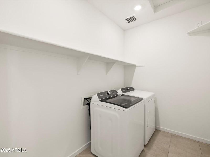 Included Washer & Dryer